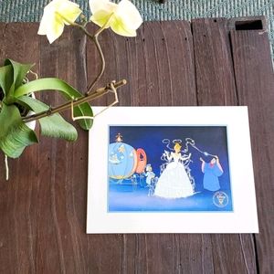 Exclusive Commemorative Lithograph- Cinderella